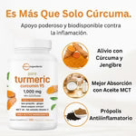 Turmeric Curcumin 95%: El antiinflamatorio mas potente  🔥